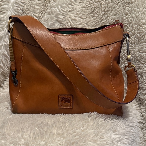 Dooney & Bourke Handbags - Dooney & Bourke Brown Leather Shoulder Bag